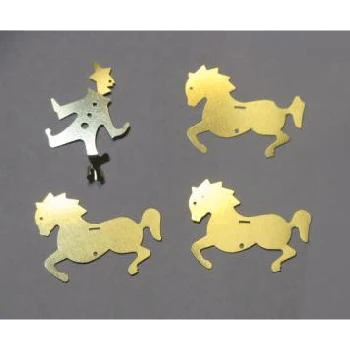 Chimes Kit, Clown And 3 Circus Horses Image