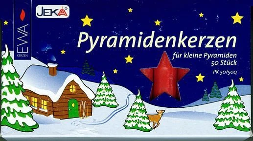 pyramid Candle