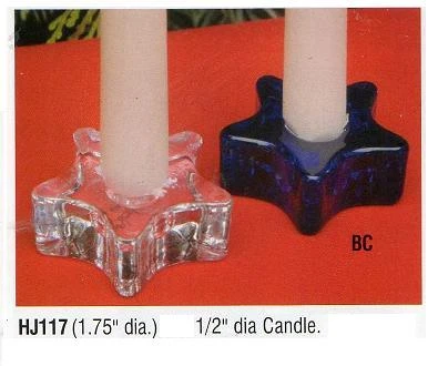 Candle Holders 5 Point Star